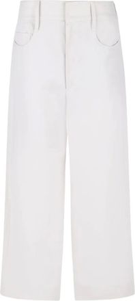 Max Mara Straight broek - Wit
