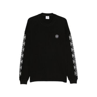 VETEMENTS Waffle-knit Graphic-print T-shirt