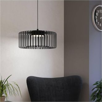 Loops Stylish Black Pendant Ceiling Light - Minimalist Home Decor Interiors