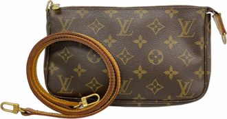 Louis Vuitton Brown Pouch (Pre-Owned)