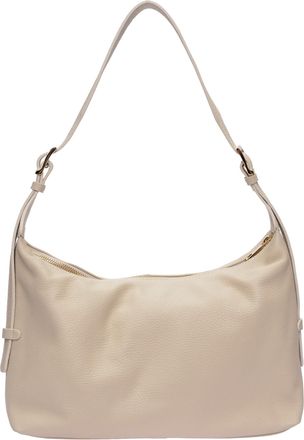 Isabella Rhea Beige Rundleer Tas