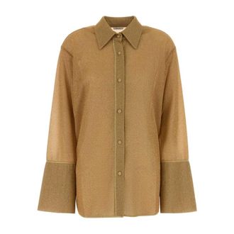 Os&eacute;ree Shirts, female, Yellow, Size: M/L Lumi&egrave;re Sleeves Shirt