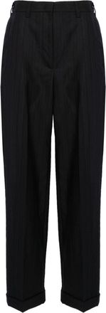 Miu Miu Ma&szlig;geschneiderte Nadelstreifenhose von Miu Miu mit hoher Taille