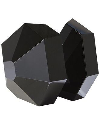 Global Views S/2 Crystal Bookends