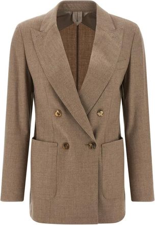 Max Mara Mujer, Chaquetas, Beige, Talla: S