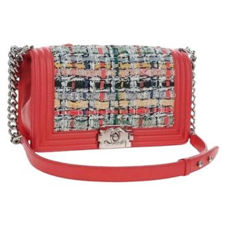 Chanel Pre-owned Vintage Schoudertas - Dames - Pre-owned - Veelkleurig - Maat: ONE Size Leer