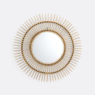 La Redoute Interieurs Spiegel in rotan, zonvormig &Oslash;90 cm, Nogu