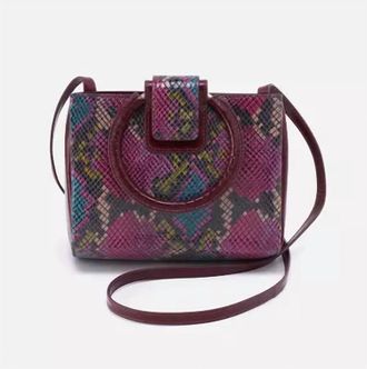 Hobo Heidi Small Crossbody In Mosaic Snake