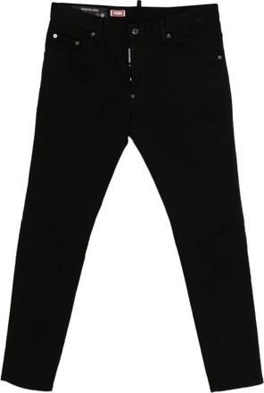 Dsquared2 Slim-fit Jeans - Heren - Slim Fit Jeans - Zwart - L - Jeans