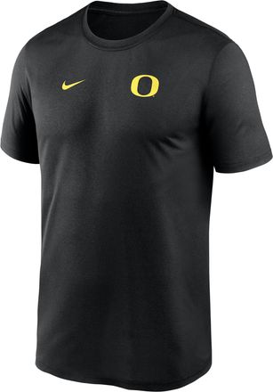 Nike Oregon Sideline Legend Small Logo Nike Mens Dri-FIT College T-Shirt in Black | 02TI00AUON-HE3