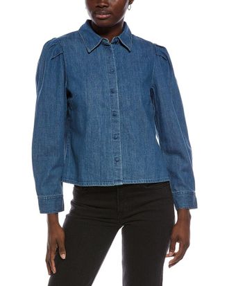 Madewell Puff Sleeve Fitted Shirt