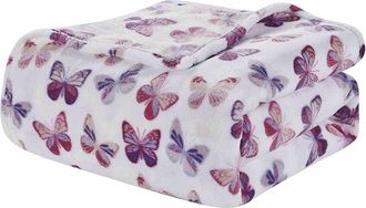 Luxury Home Printed Microfiber Bed Blanket