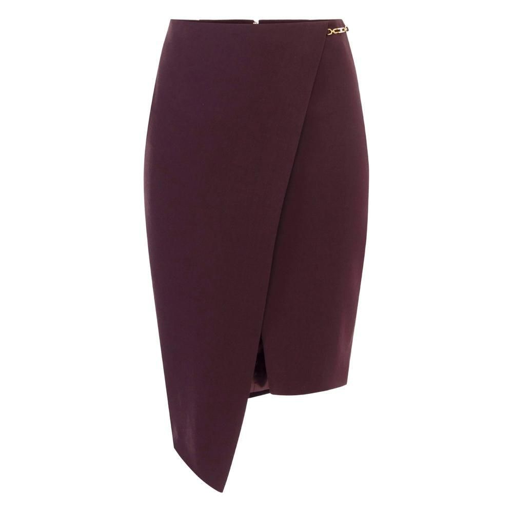 スカート ELISABETTA FRANCHI Woman Skirt Red GK12T CG5 Elisabetta Franchi Skirt - Red - Women | GK05B47E2CG5RED