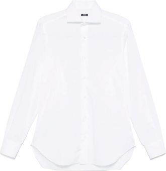 Barba Overhemden, Heren, Wit, 5Xl, Katoen, Katoenen overhemd Made in Italy