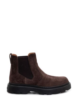 Tod's Brown Chelsea Boots