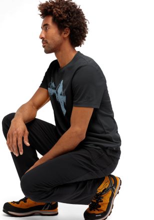 Maier Sports T-Shirt MAIER SPORTS Tilia Pique M, Herren, Gr. 4XL, schwarz, 100% Polyester, Rundhals, Shirts T-Shirt, Herren Funktionsshirt, Freizeitshirt mit Aufdr