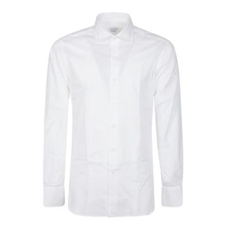 Orian Langemouw Slim FIT Hemd - Heren - Zakelijke Overhemden - Wit - M - Overhemden
