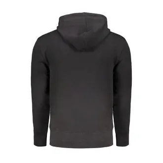 Calvin Klein Logo Zip Hoodie - Black