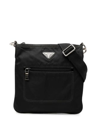 Prada 2013-2025 Tessuto Zip Top crossbody bag - Nero