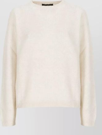 Fabiana Filippi ribbed lurex crewneck sweater