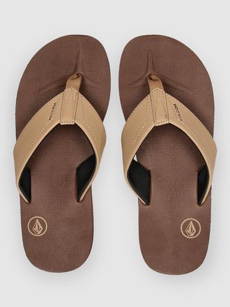 Volcom Victor Sandalen braun