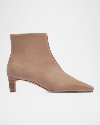 Bernardo 50mm Everett Leather Ankle Booties
