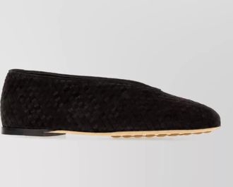 Bottega Veneta suede ballerinas