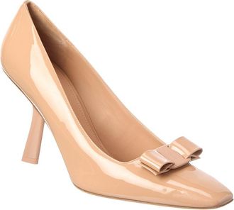 Ferragamo Vara Bow Leather Pump