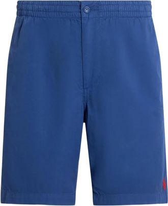 Ralph Lauren Geweven Short - Heren - Korte Broeken - Blauw - XL - Katoen - Korte Broeken
