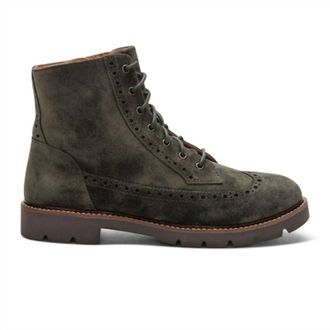Aetrex Womens Margot Suede Boot In Green