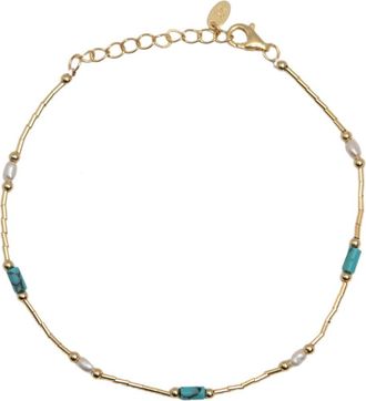 Argento Vivo Liquid Silver Beaded Bracelet in Gold at Nordstrom