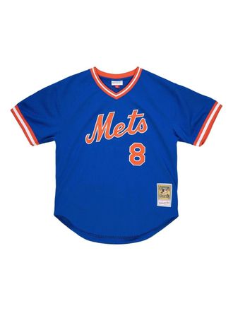 Mitchell & Ness MLB Mets 1986 Gary Carter T-shirt - Blue