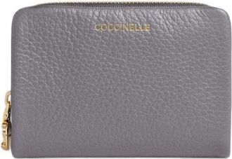 Coccinelle C-Me Softy Portemonnee - Dames - Portefeuilles - Blauw - ONE Size - Katoen - Accessoires