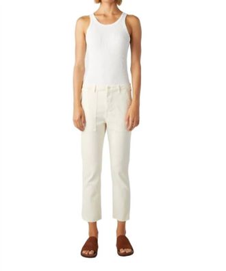 Amo Easy Army Trouser In Bone