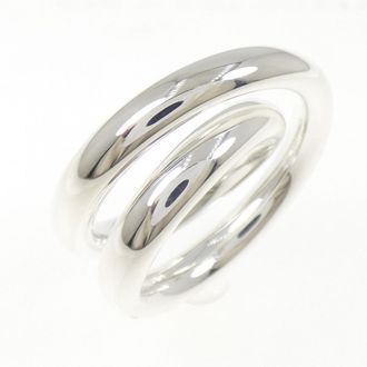 Herm&egrave;s Silver 925 Band Ring (Pre-Owned)