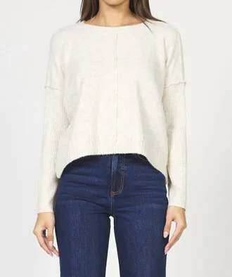 Dear John Denim Ayat Sweater In Pearl Cream