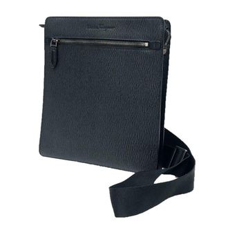 Ferragamo Black Leather Shoulder Bag (Pre-Owned)