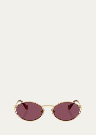 Miu Miu 54MM Oval Sunglasses