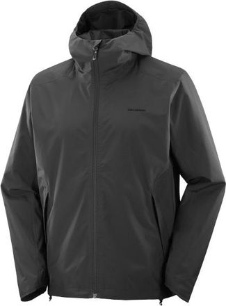 Salomon Outscape 2L Regenjacke f&uuml;r Herren | schwarz/grau