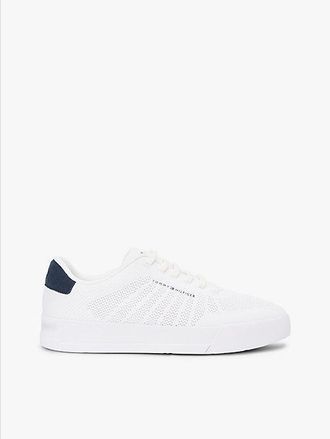Tommy Hilfiger Logo Knit Court Trainers