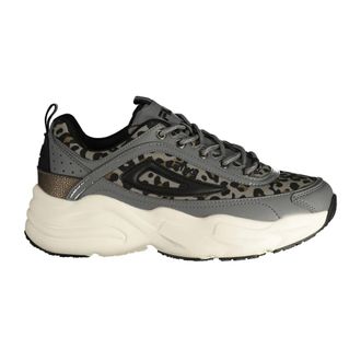 Fila Skye ZP Veterschoen - Dames - Schoenen - Grijs - Maat: 41 EU Zijde