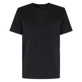 Dondup T-Shirts, male, Black, Size: 2XL Regular T-shirt