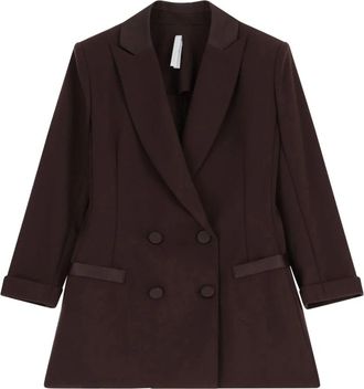 Imperial Stijlvolle Jas voor Mannen - Dames - Blazers - Bruin - 2XS - Jassen