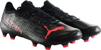 Puma Ultra 1.3 FG/AG Mens Black Football Boots - Size UK 11