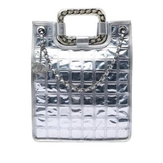 Chanel Pre-owned Vintage Satchel - Pre-owned - Mujer - Gris - ONE SIZE