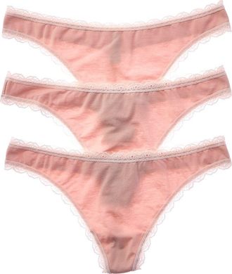 Wacoal B.TemptD By Wacoal 3Pk Inspired Eyelet Thong