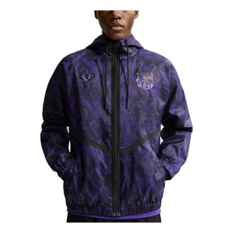 Nike x FC Barcelona Away Dri-Fit Anthem Jacket Field Purple IO4205-504