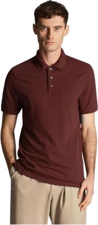 Lyle & Scott Polo Shirts - Heren - Polos - Rood - S - Tops