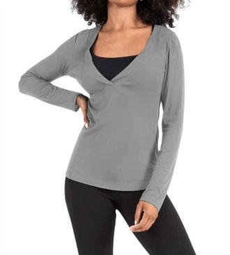 Capsule 121 Adhara Top In Grey