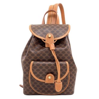 Celine Brown Pvc Backpack (Pre-Owned)